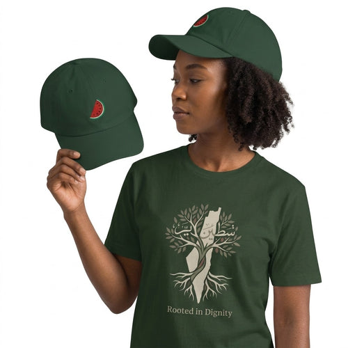 Rooted in Dignity Palestine Watermelon Hat
