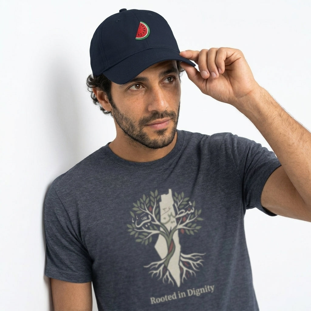 Rooted in Dignity Palestine Watermelon Hat